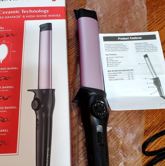 Remington Oval Barrel Curling Wand, For Deep Waves, CI52U1 - Picture 1 of 4